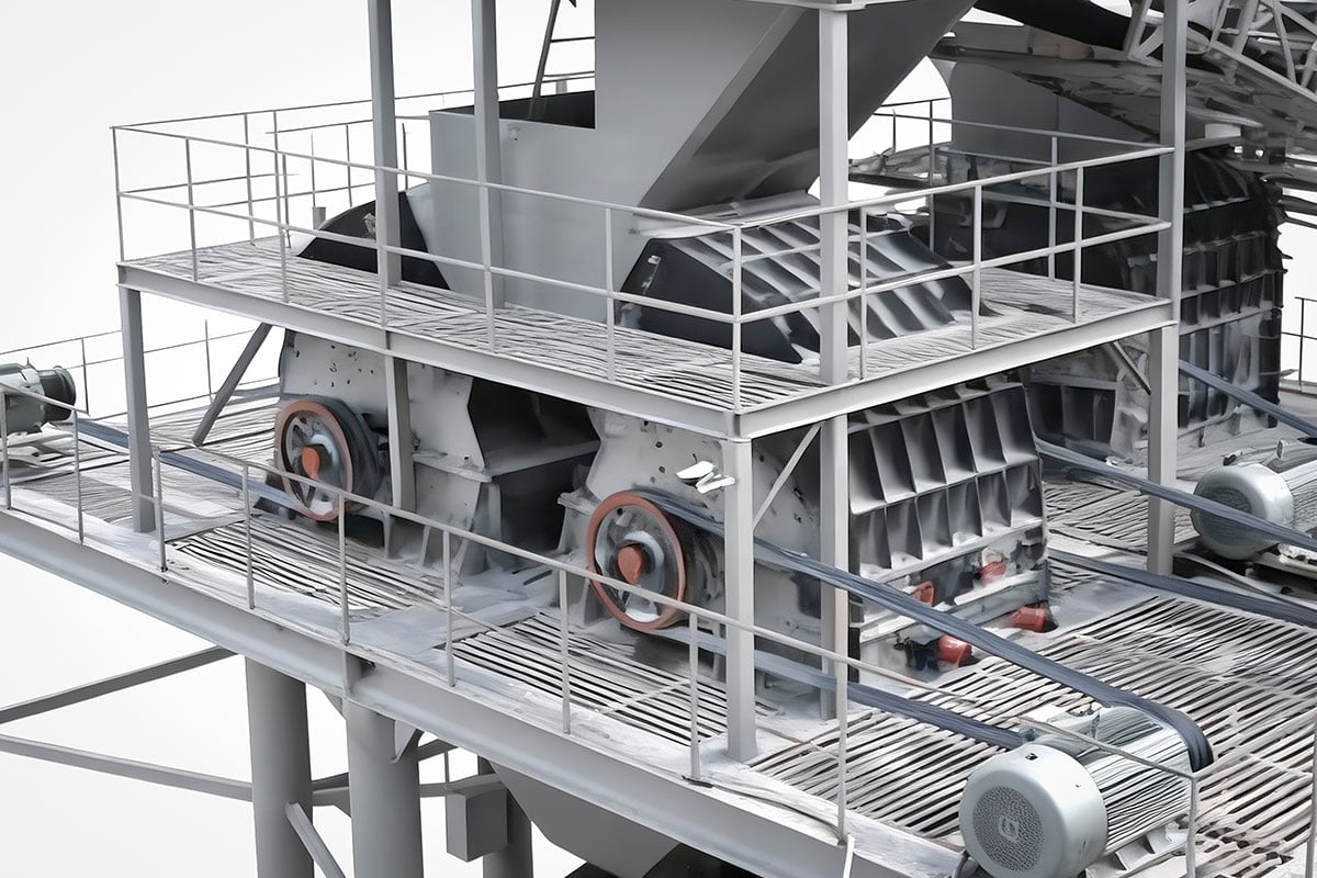 Adegan Mesin Hammermill Crusher