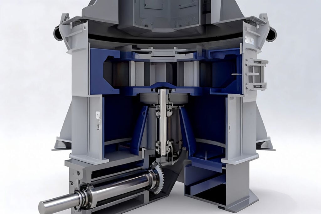 Poros Dari Mesin Vertical Shaft Impact Crusher (VSI)