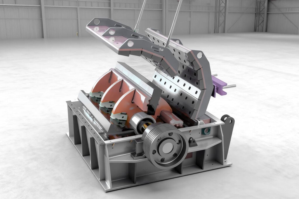 Precision design of Horizontal Shaft Impact Crusher (HSI)