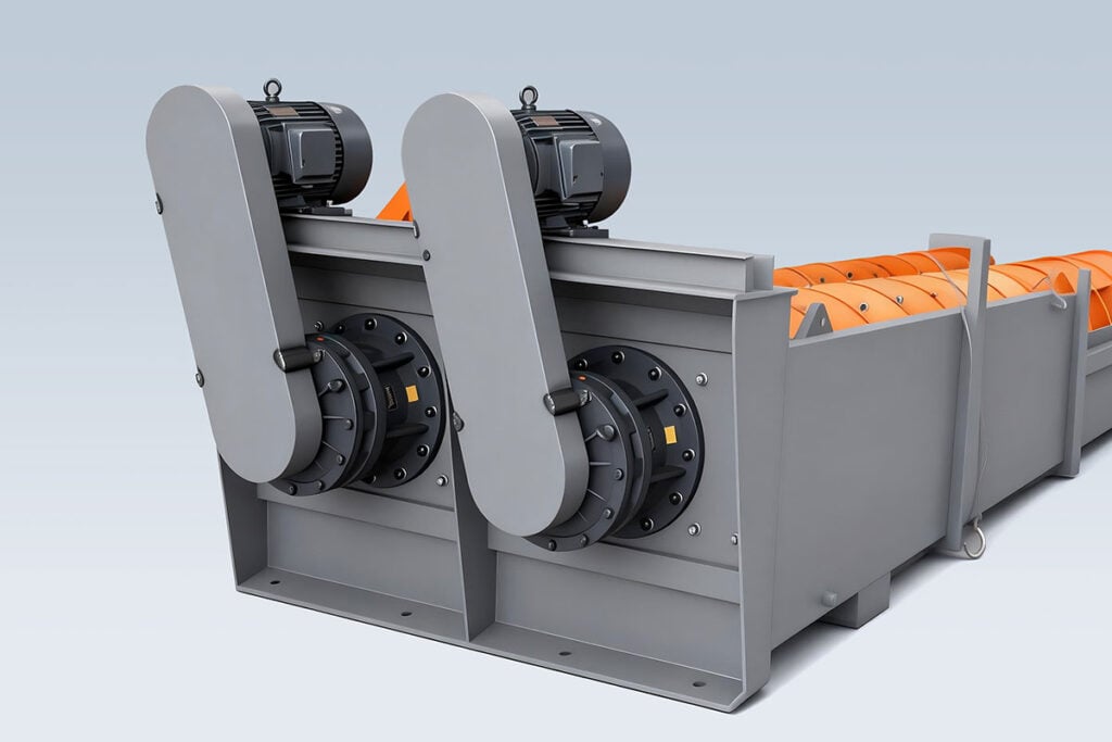 Detail Mesin Pencuci Pasir Spiral