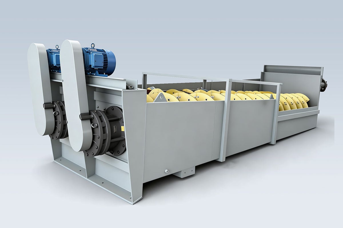 Mesin Pencuci Pasir Spiral