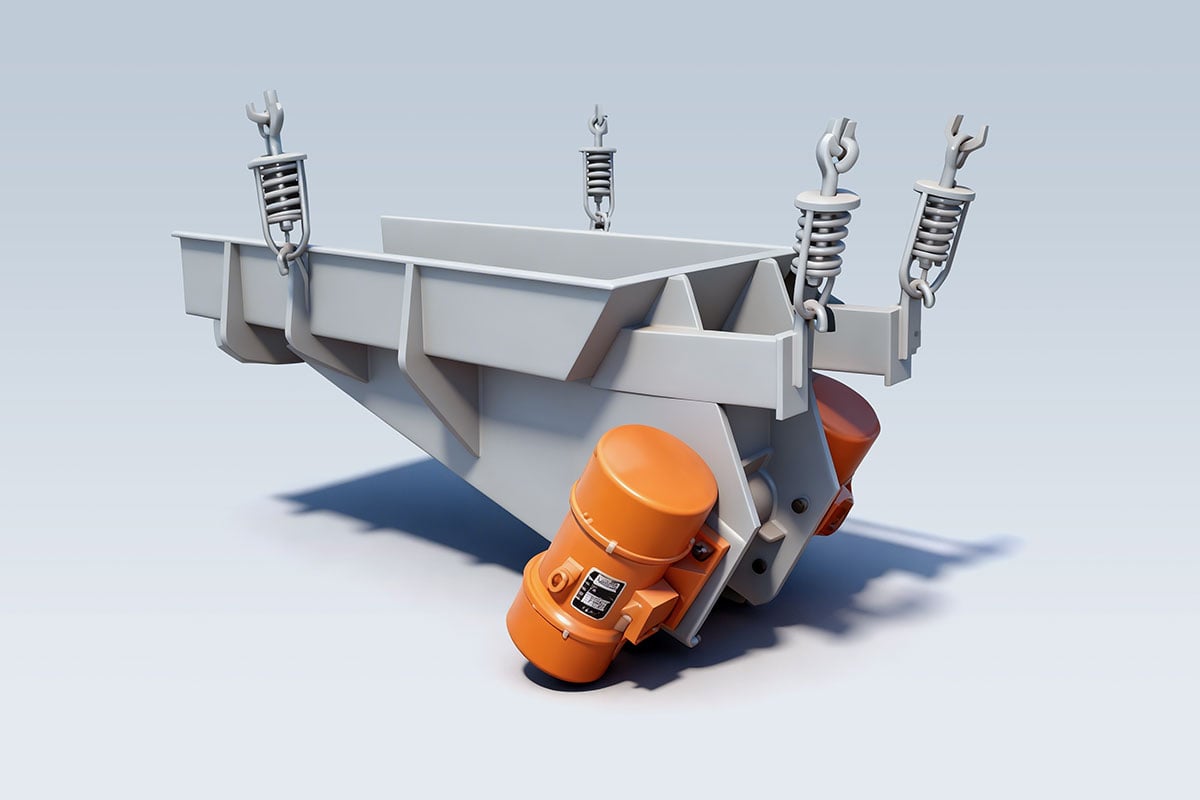 Mesin Vibrating Feeder