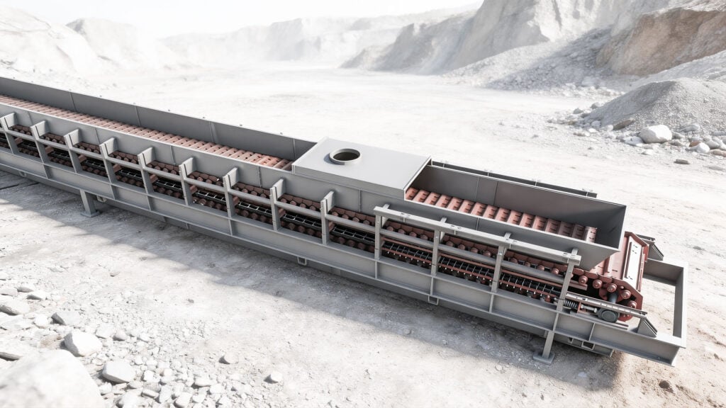 Pemberi Pakan Apron di tambang