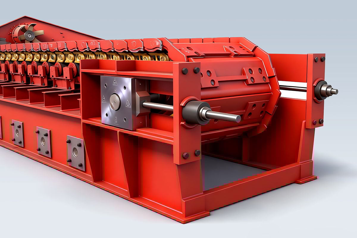 Chain Plate Apron Feeder